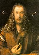 Albrecht Durer Self Portrait in a Fur Coat oil